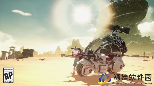 鸟山明《沙漠大冒险》新宣传片 骑摩托车享受速度